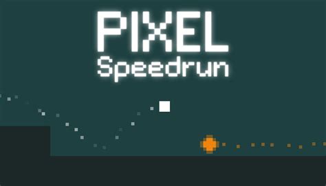 Be as fast as possible to get the fastest Score. . Pixel speed run construct